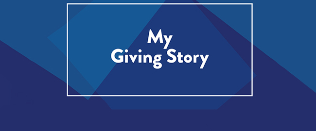 My Giving Story CTA