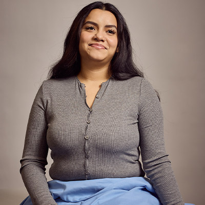 smiling robotic gynecology patient