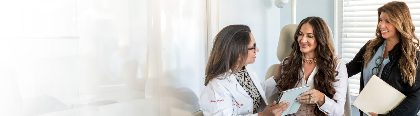 Doctor consulting with patient
