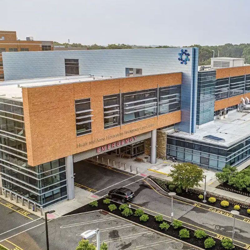 Exterior of Ocean University Medical Center