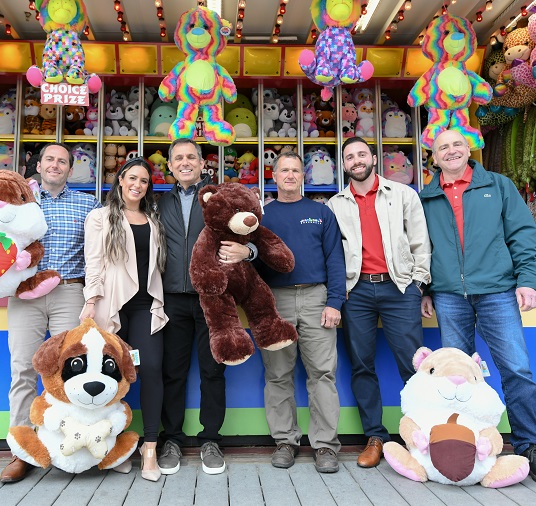 Storina Family at Jenkinson's Boardwalk in Point Pleasant