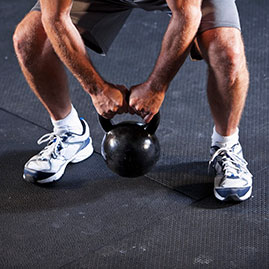 Kettle bell workout