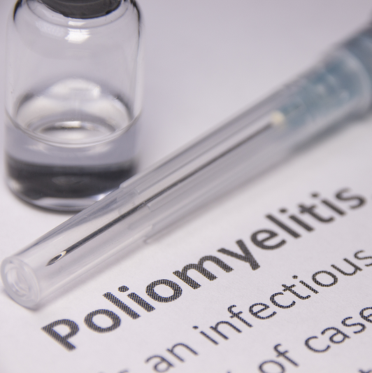 Poliomyelitis (polio) vaccination