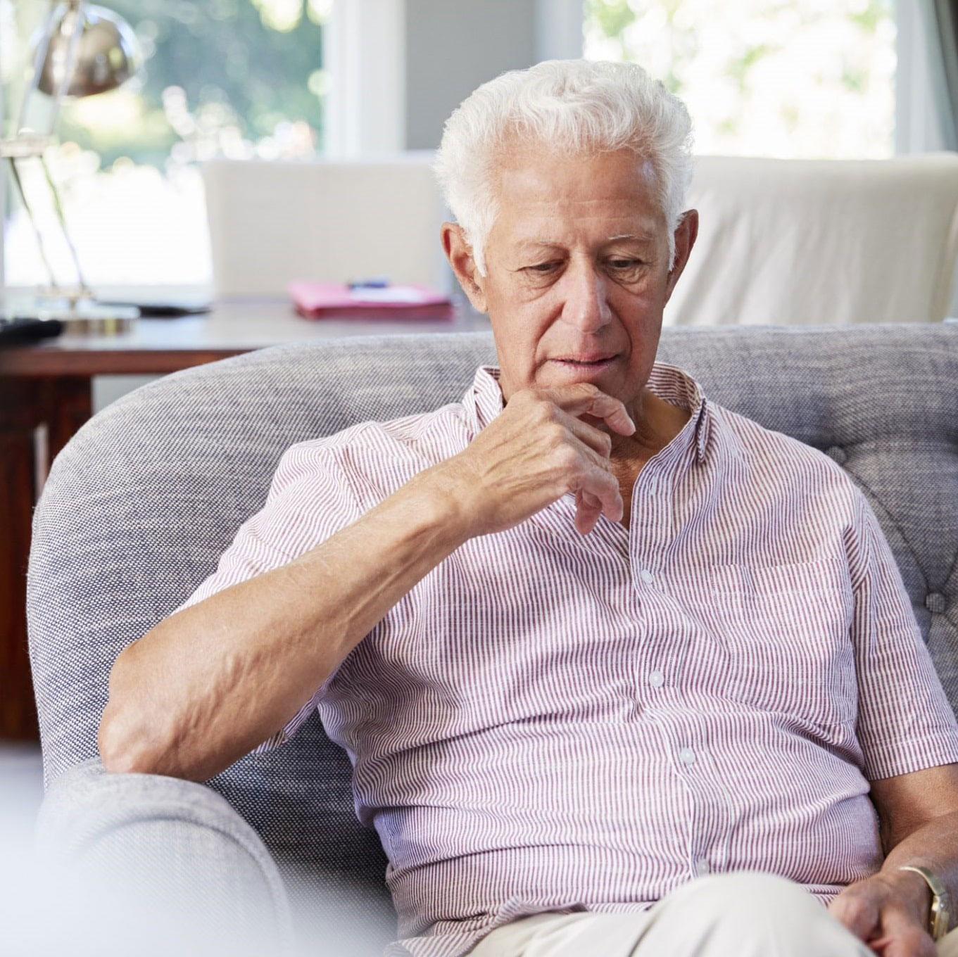 Older Male Patient with Physician