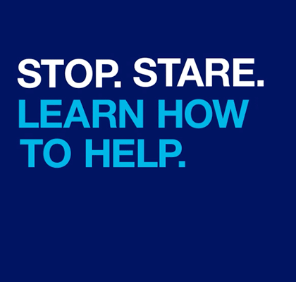 stop stare learn how to help