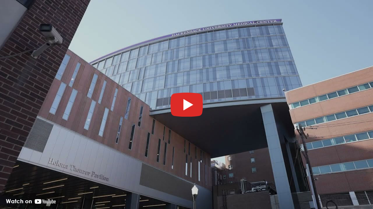 Hackensack University Medical Center Helena Theurer Pavilion exterior