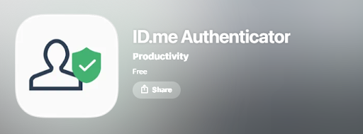 ID.me Authenticator Image