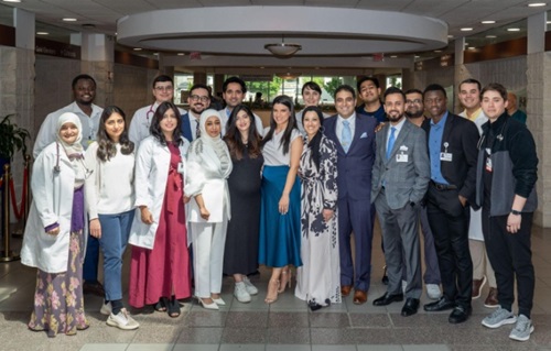 JFK Internal Medicine Residents posing together.