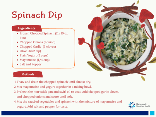 Spinach Dip Recipe