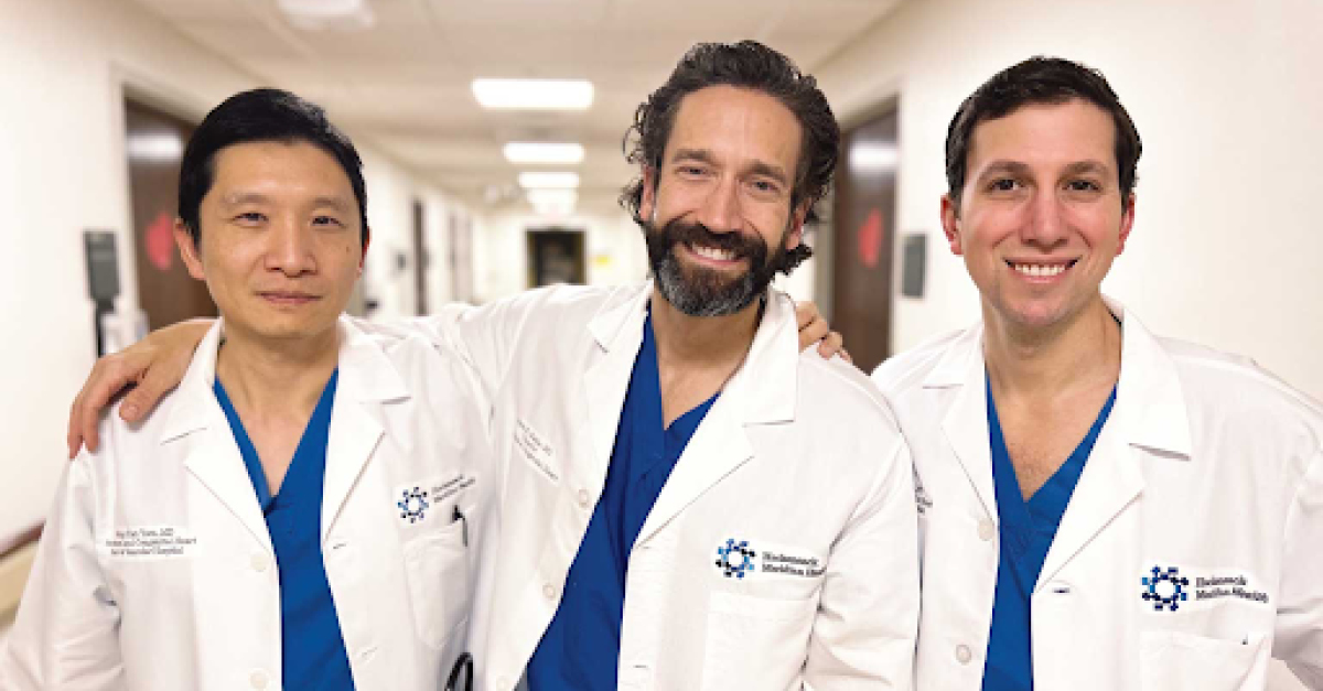 Three physicians