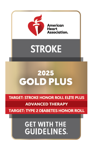 American Heart Association Stroke 2025 Gold Plus